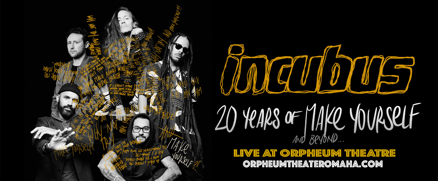 Incubus at Orpheum Theater - Omaha