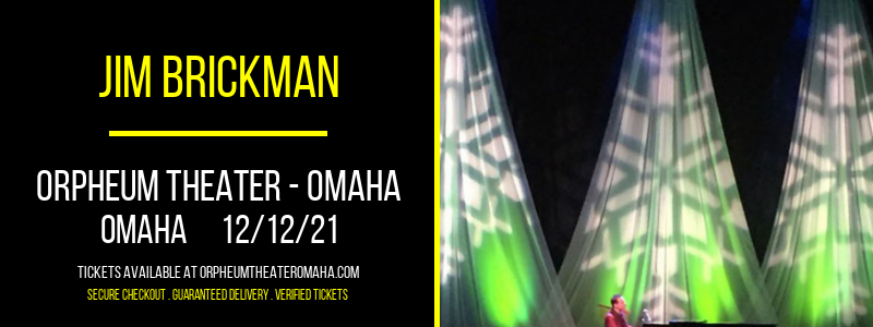 Jim Brickman [CANCELLED] at Orpheum Theater - Omaha