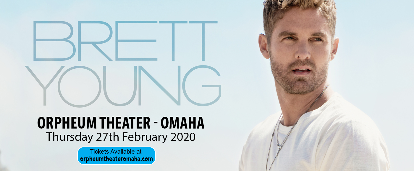 Brett Young at Orpheum Theater - Omaha tickets Brett Young at Orpheum Theater - Omaha