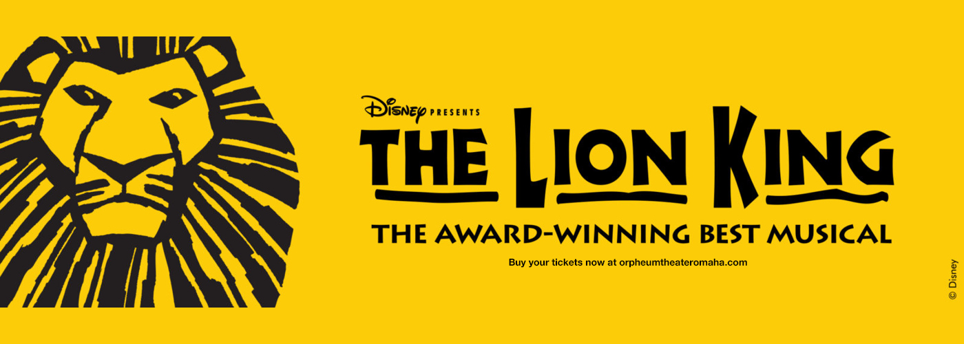 lion king tour tickets