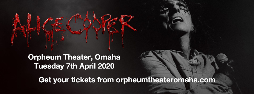 Alice Cooper [CANCELLED] at Orpheum Theater - Omaha