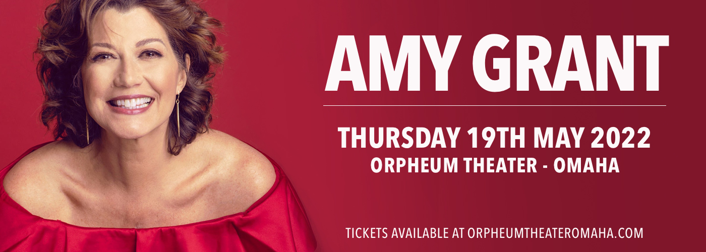 Amy Grant at Orpheum Theater - Omaha