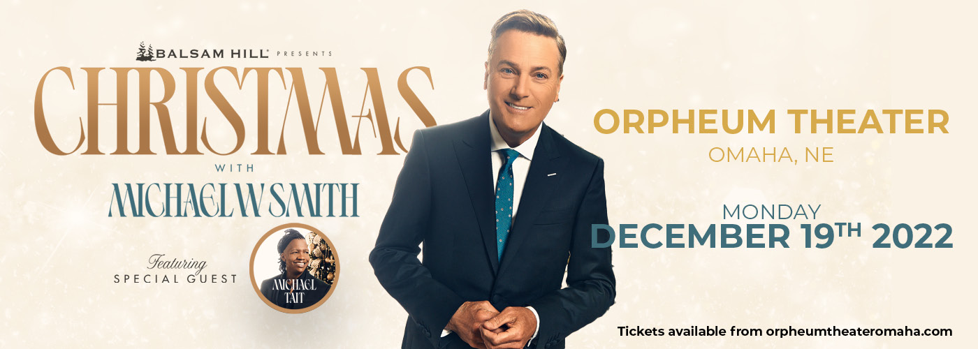 Christmas with Michael W Smith at Orpheum Theater - Omaha