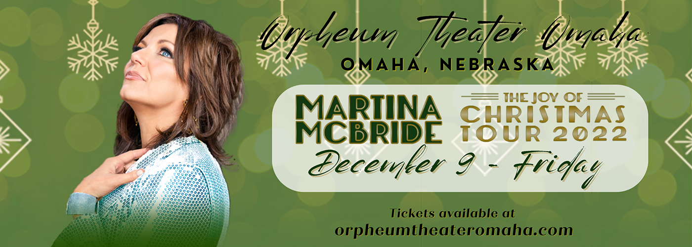 Martina McBride at Orpheum Theater - Omaha