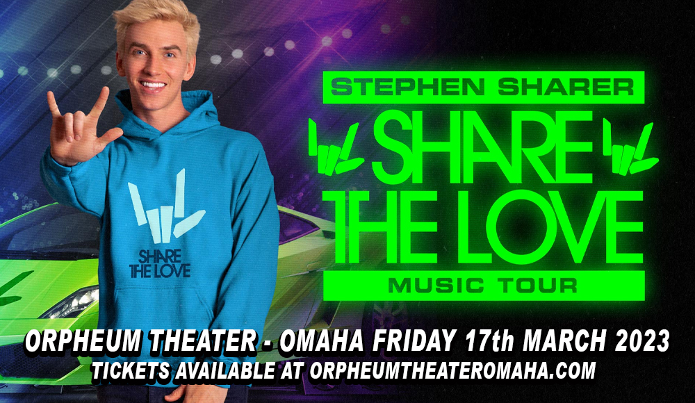 Stephen Sharer [CANCELLED] at Orpheum Theater - Omaha
