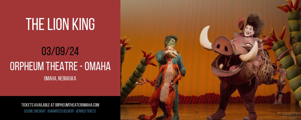 The Lion King at Orpheum Theatre